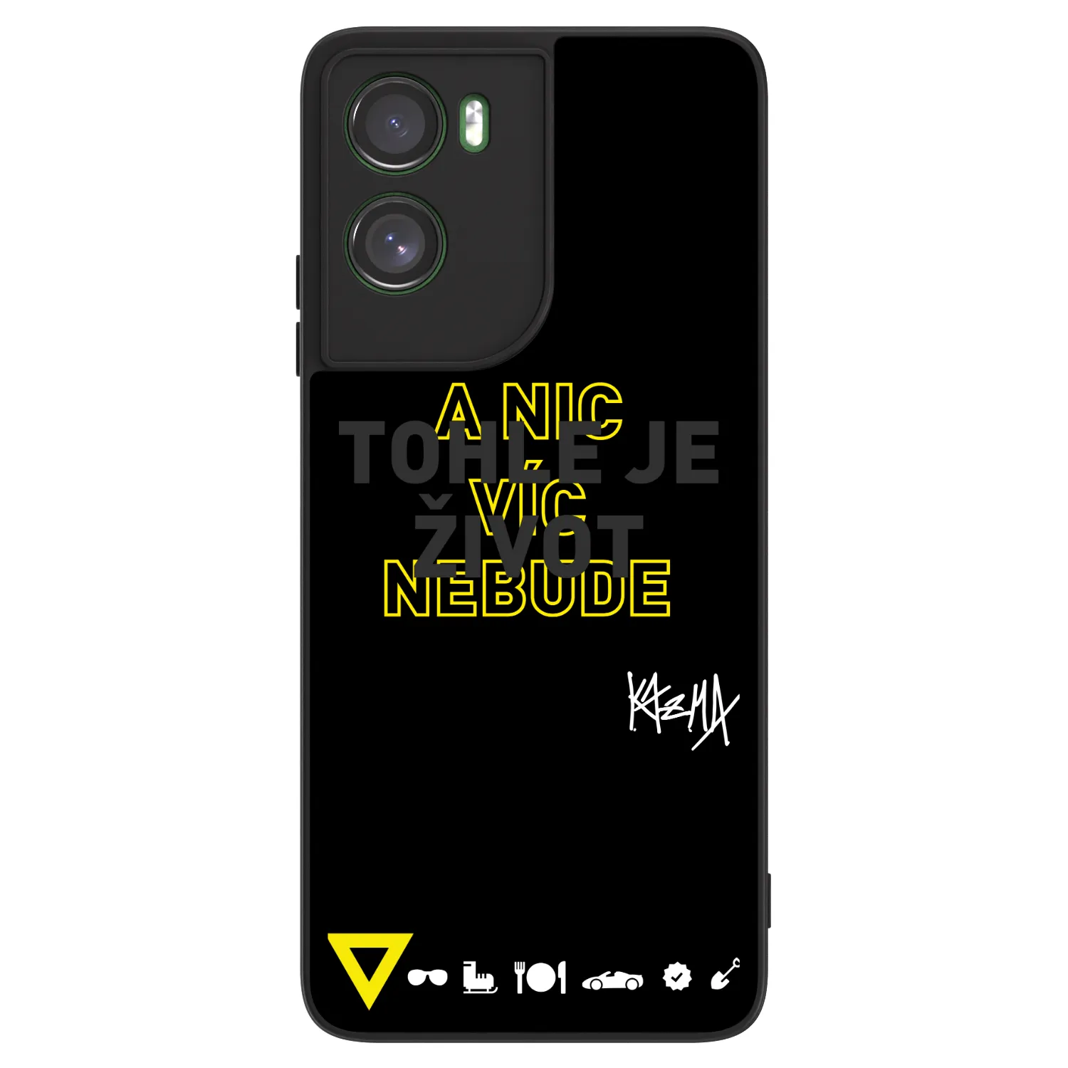 Picasee ULTIMATE CASE pro Motorola Moto G06 - Kazma - TOHLE JE ŽIVOT A NIC VÍC NEBUDE