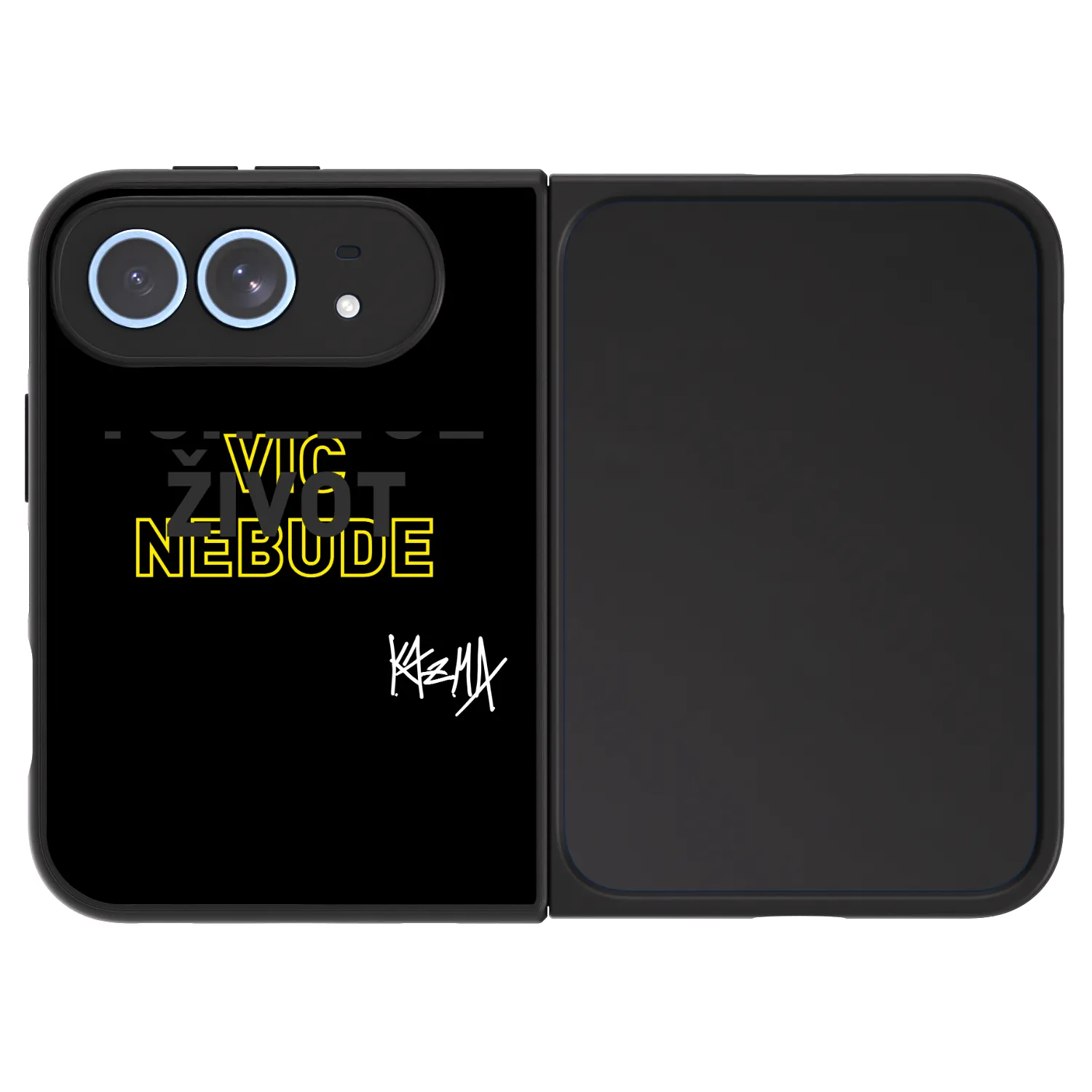 Picasee ULTIMATE CASE MagSafe pro Apple iPhone Duo - Kazma - TOHLE JE ŽIVOT A NIC VÍC NEBUDE