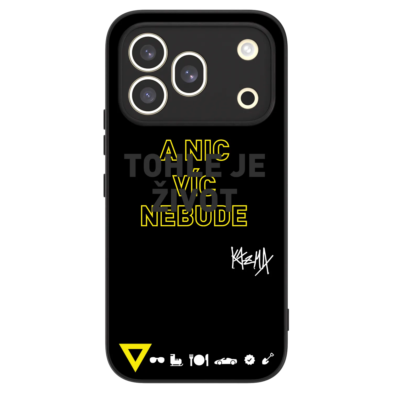 Picasee ULTIMATE CASE pro Honor 600 Pro - Kazma - TOHLE JE ŽIVOT A NIC VÍC NEBUDE