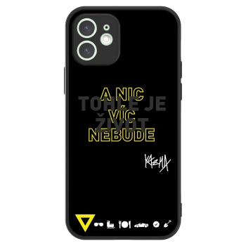 Picasee ULTIMATE CASE pro Apple iPhone 12 - Kazma - TOHLE JE ŽIVOT A NIC VÍC NEBUDE