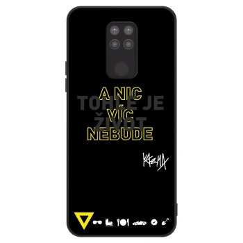 Obal pro Xiaomi Redmi Note 9 - Kazma - TOHLE JE ŽIVOT A NIC VÍC NEBUDE