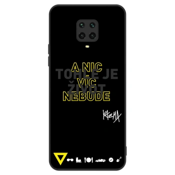 Obal pro Xiaomi Redmi Note 9 Pro - Kazma - TOHLE JE ŽIVOT A NIC VÍC NEBUDE
