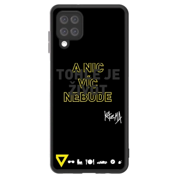 Picasee ULTIMATE CASE pro Samsung Galaxy A12 A125F - Kazma - TOHLE JE ŽIVOT A NIC VÍC NEBUDE