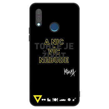 Obal pro Huawei P20 Lite - Kazma - TOHLE JE ŽIVOT A NIC VÍC NEBUDE