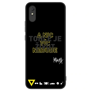 Obal pro Xiaomi Redmi 9A - Kazma - TOHLE JE ŽIVOT A NIC VÍC NEBUDE