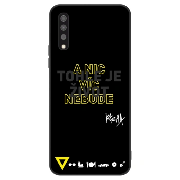 Obal pro Samsung Galaxy A70 A705F - Kazma - TOHLE JE ŽIVOT A NIC VÍC NEBUDE