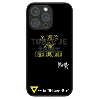Picasee ULTIMATE CASE pro Apple iPhone 13 Pro - Kazma - TOHLE JE ŽIVOT A NIC VÍC NEBUDE