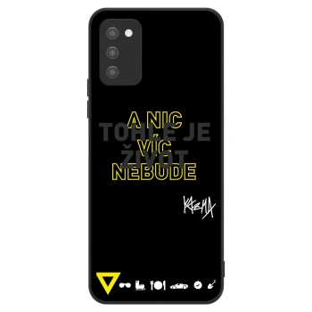 Obal pro Samsung Galaxy A02s A025G - Kazma - TOHLE JE ŽIVOT A NIC VÍC NEBUDE