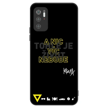 Obal pro Xiaomi Poco M3 Pro 5G - Kazma - TOHLE JE ŽIVOT A NIC VÍC NEBUDE