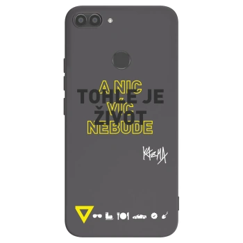 Obal pro Huawei P Smart - Kazma - TOHLE JE ŽIVOT A NIC VÍC NEBUDE
