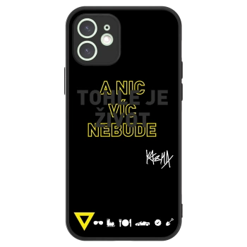 Picasee ULTIMATE CASE MagSafe pro Apple iPhone 12 - Kazma - TOHLE JE ŽIVOT A NIC VÍC NEBUDE