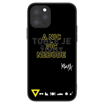 Picasee ULTIMATE CASE MagSafe pro Apple iPhone 11 Pro - Kazma - TOHLE JE ŽIVOT A NIC VÍC NEBUDE