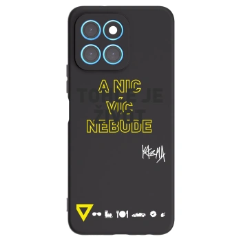 Picasee silikonový černý obal pro Honor X6 - Kazma - TOHLE JE ŽIVOT A NIC VÍC NEBUDE