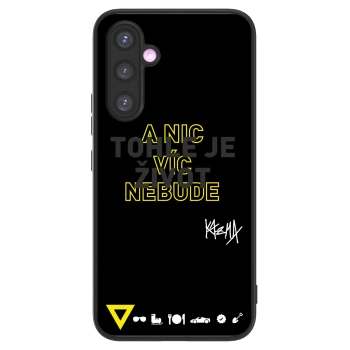 Picasee ULTIMATE CASE pro Samsung Galaxy A54 5G A546B - Kazma - TOHLE JE ŽIVOT A NIC VÍC NEBUDE