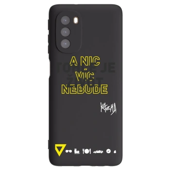 Obal pro Motorola Moto G51 - Kazma - TOHLE JE ŽIVOT A NIC VÍC NEBUDE
