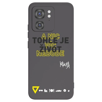 Obal pro Motorola Edge 40 - Kazma - TOHLE JE ŽIVOT A NIC VÍC NEBUDE