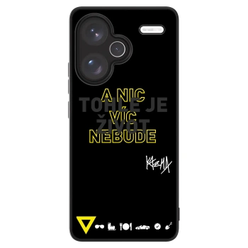 Picasee ULTIMATE CASE pro Xiaomi Redmi Note 13 Pro+ 5G - Kazma - TOHLE JE ŽIVOT A NIC VÍC NEBUDE