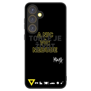 Picasee ULTIMATE CASE pro Samsung Galaxy S24 FE S721B - Kazma - TOHLE JE ŽIVOT A NIC VÍC NEBUDE