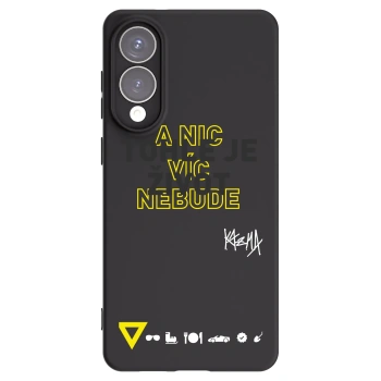 Picasee silikonový černý obal pro Samsung Galaxy S25 Edge 5G - Kazma - TOHLE JE ŽIVOT A NIC VÍC NEBUDE