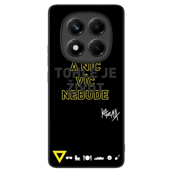 Picasee ULTIMATE CASE pro Xiaomi Redmi Note 14 Pro 4G - Kazma - TOHLE JE ŽIVOT A NIC VÍC NEBUDE
