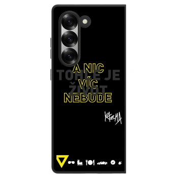 Obal pro Samsung Galaxy Z Fold6 5G - Kazma - TOHLE JE ŽIVOT A NIC VÍC NEBUDE