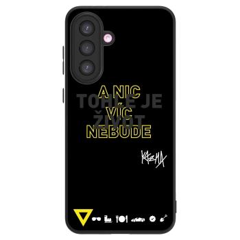 Picasee ULTIMATE CASE pro Samsung Galaxy A36 5G - Kazma - TOHLE JE ŽIVOT A NIC VÍC NEBUDE