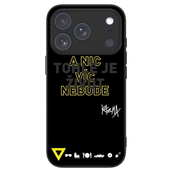 Picasee ULTIMATE CASE MagSafe pro Apple iPhone 17 Pro - Kazma - TOHLE JE ŽIVOT A NIC VÍC NEBUDE