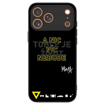 Picasee ULTIMATE CASE pro Apple iPhone 17 Pro Max - Kazma - TOHLE JE ŽIVOT A NIC VÍC NEBUDE