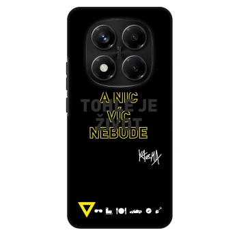 Obal pro Xiaomi Redmi Note 14 Pro+ 5G - Kazma - TOHLE JE ŽIVOT A NIC VÍC NEBUDE