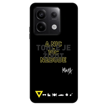 Obal pro Xiaomi Redmi Note 13 Pro 5G - Kazma - TOHLE JE ŽIVOT A NIC VÍC NEBUDE