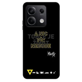 Obal pro Xiaomi Redmi Note 13 5G - Kazma - TOHLE JE ŽIVOT A NIC VÍC NEBUDE