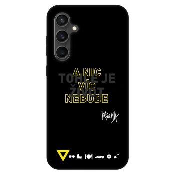 Obal pro Samsung Galaxy S23 FE S711B - Kazma - TOHLE JE ŽIVOT A NIC VÍC NEBUDE