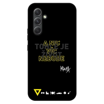 Obal pro Samsung Galaxy A54 5G A546B - Kazma - TOHLE JE ŽIVOT A NIC VÍC NEBUDE