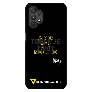Obal pro Samsung Galaxy A32 5G A326B - Kazma - TOHLE JE ŽIVOT A NIC VÍC NEBUDE