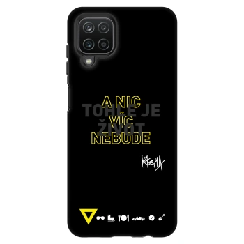Obal pro Samsung Galaxy A12 A125F - Kazma - TOHLE JE ŽIVOT A NIC VÍC NEBUDE