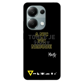 Obal pro Xiaomi Redmi Note 13 Pro 4G - Kazma - TOHLE JE ŽIVOT A NIC VÍC NEBUDE