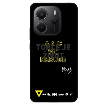 Obal pro Xiaomi Redmi Note 14 4G - Kazma - TOHLE JE ŽIVOT A NIC VÍC NEBUDE