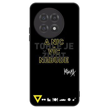 Obal pro OnePlus 13R 5G - Kazma - TOHLE JE ŽIVOT A NIC VÍC NEBUDE