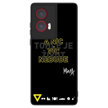 Obal pro Motorola Edge 50 Fusion - Kazma - TOHLE JE ŽIVOT A NIC VÍC NEBUDE