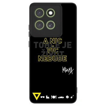 Obal pro Motorola Moto G86 Power 5G - Kazma - TOHLE JE ŽIVOT A NIC VÍC NEBUDE