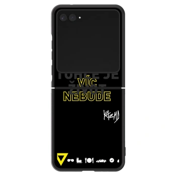 Obal pro Motorola Razr 60 - Kazma - TOHLE JE ŽIVOT A NIC VÍC NEBUDE