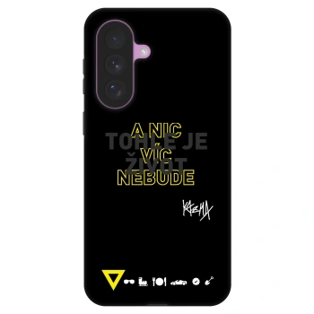 Picasee Fashion Case pro Samsung Galaxy A57 5G - Kazma - TOHLE JE ŽIVOT A NIC VÍC NEBUDE