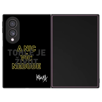 Obal pro Samsung Galaxy Z Fold8 5G - Kazma - TOHLE JE ŽIVOT A NIC VÍC NEBUDE