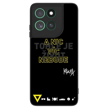 Obal pro Motorola Moto G57 Power - Kazma - TOHLE JE ŽIVOT A NIC VÍC NEBUDE