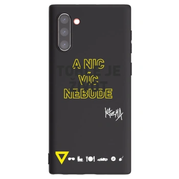 Obal pro Samsung Galaxy Note 10 N970F - Kazma - TOHLE JE ŽIVOT A NIC VÍC NEBUDE