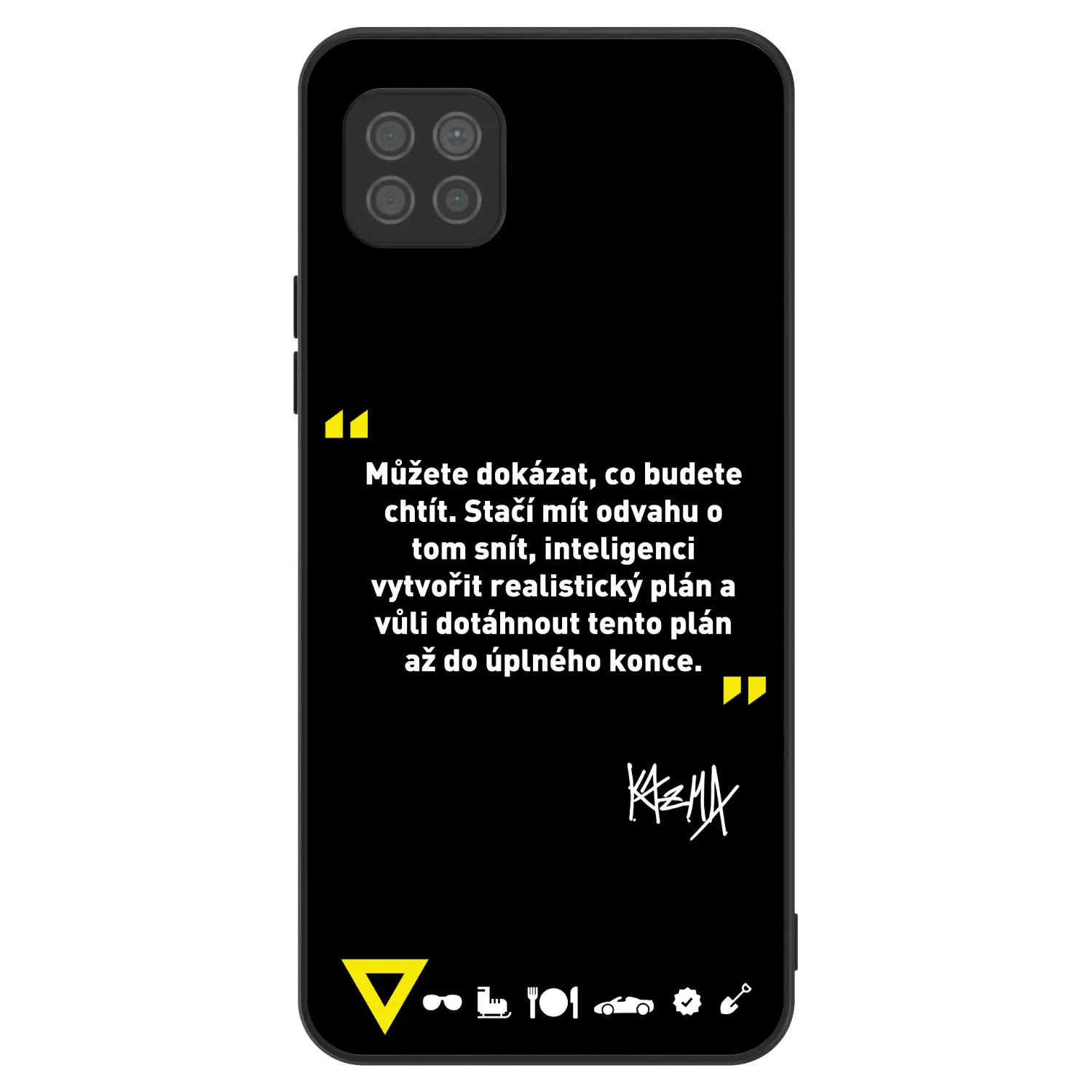 Picasee ULTIMATE CASE pro Huawei P40 Lite - Kazma - MŮŽETE DOKÁZAT, CO BUDETE CHTÍT