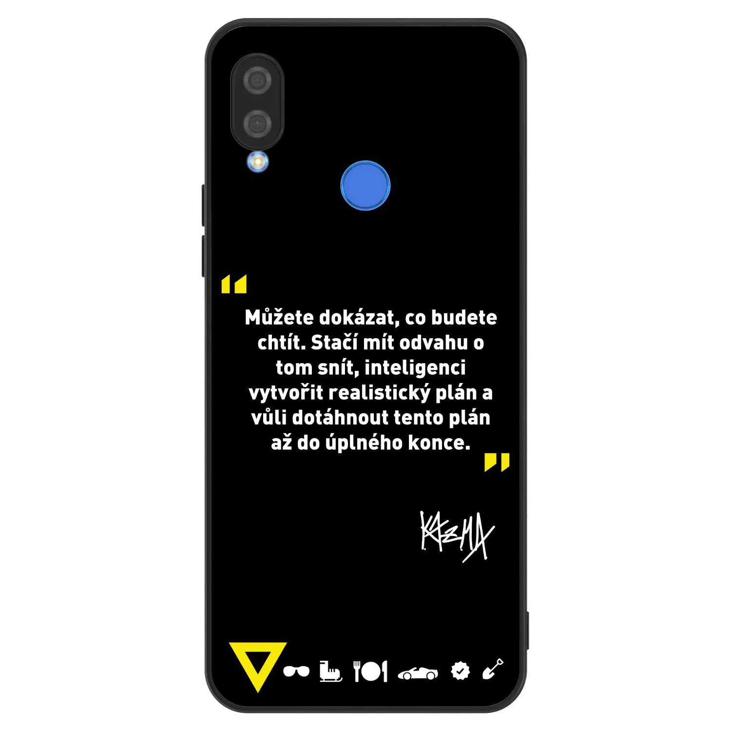 Picasee ULTIMATE CASE pro Huawei Nova 3 - Kazma - MŮŽETE DOKÁZAT, CO BUDETE CHTÍT