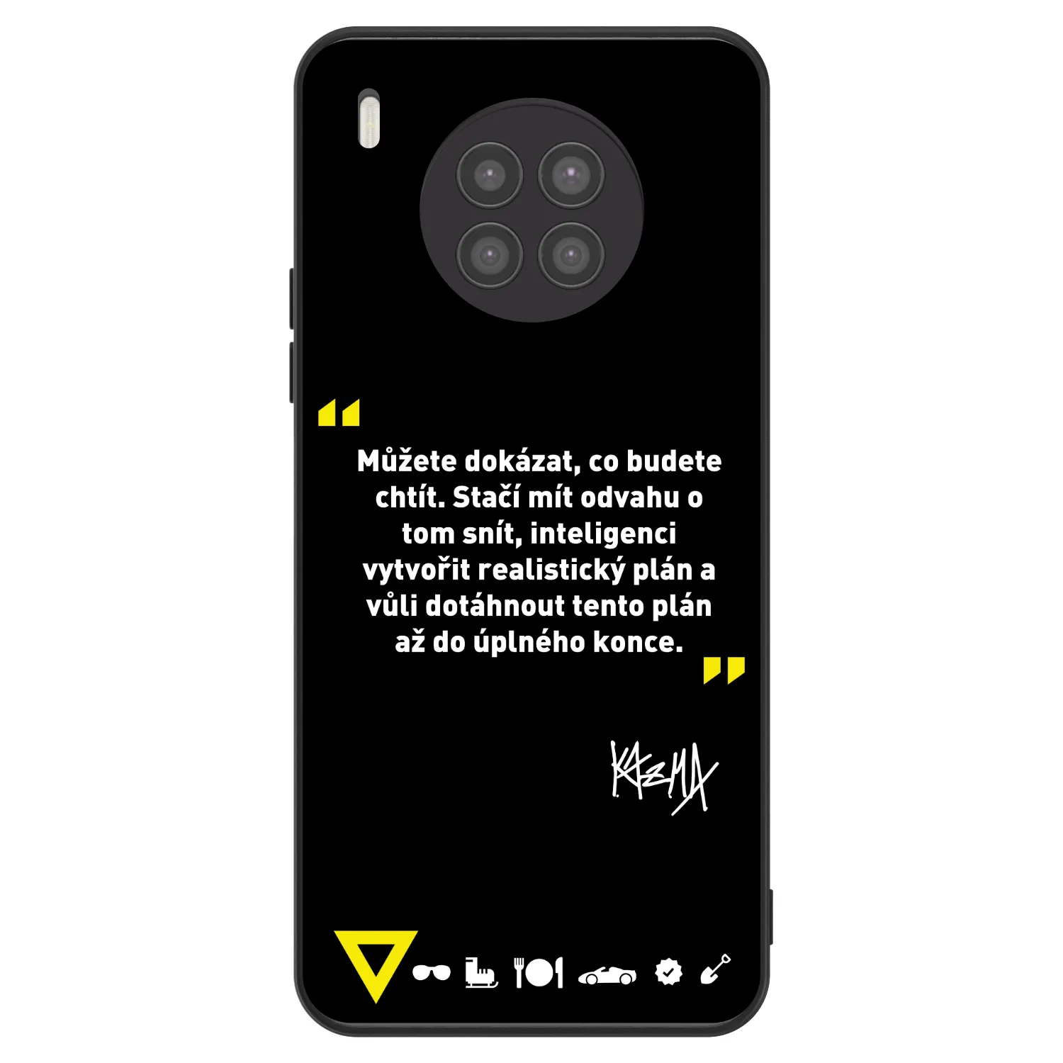 Picasee ULTIMATE CASE pro Huawei Nova 8i - Kazma - MŮŽETE DOKÁZAT, CO BUDETE CHTÍT