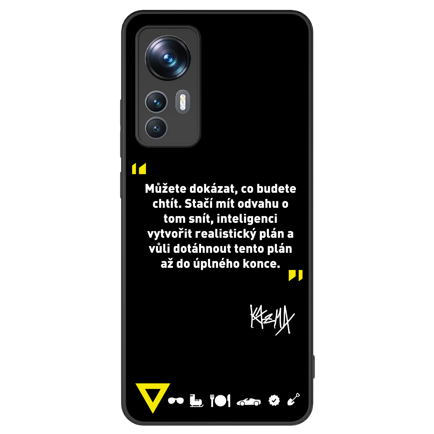 Picasee ULTIMATE CASE pro Xiaomi 12T - Kazma - MŮŽETE DOKÁZAT, CO BUDETE CHTÍT