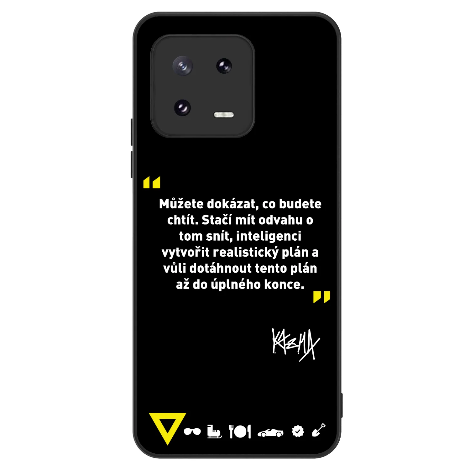 Picasee ULTIMATE CASE pro Xiaomi 13 Pro - Kazma - MŮŽETE DOKÁZAT, CO BUDETE CHTÍT